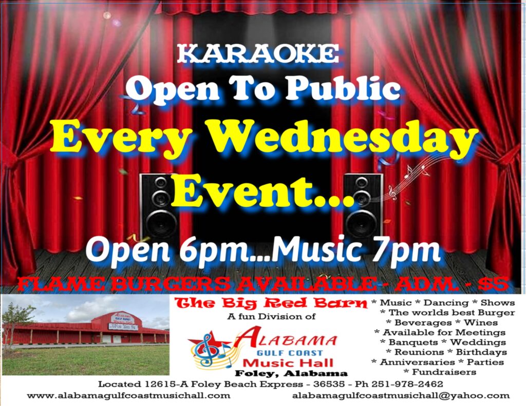 Shows Alabama Gulf Coast Music Hall